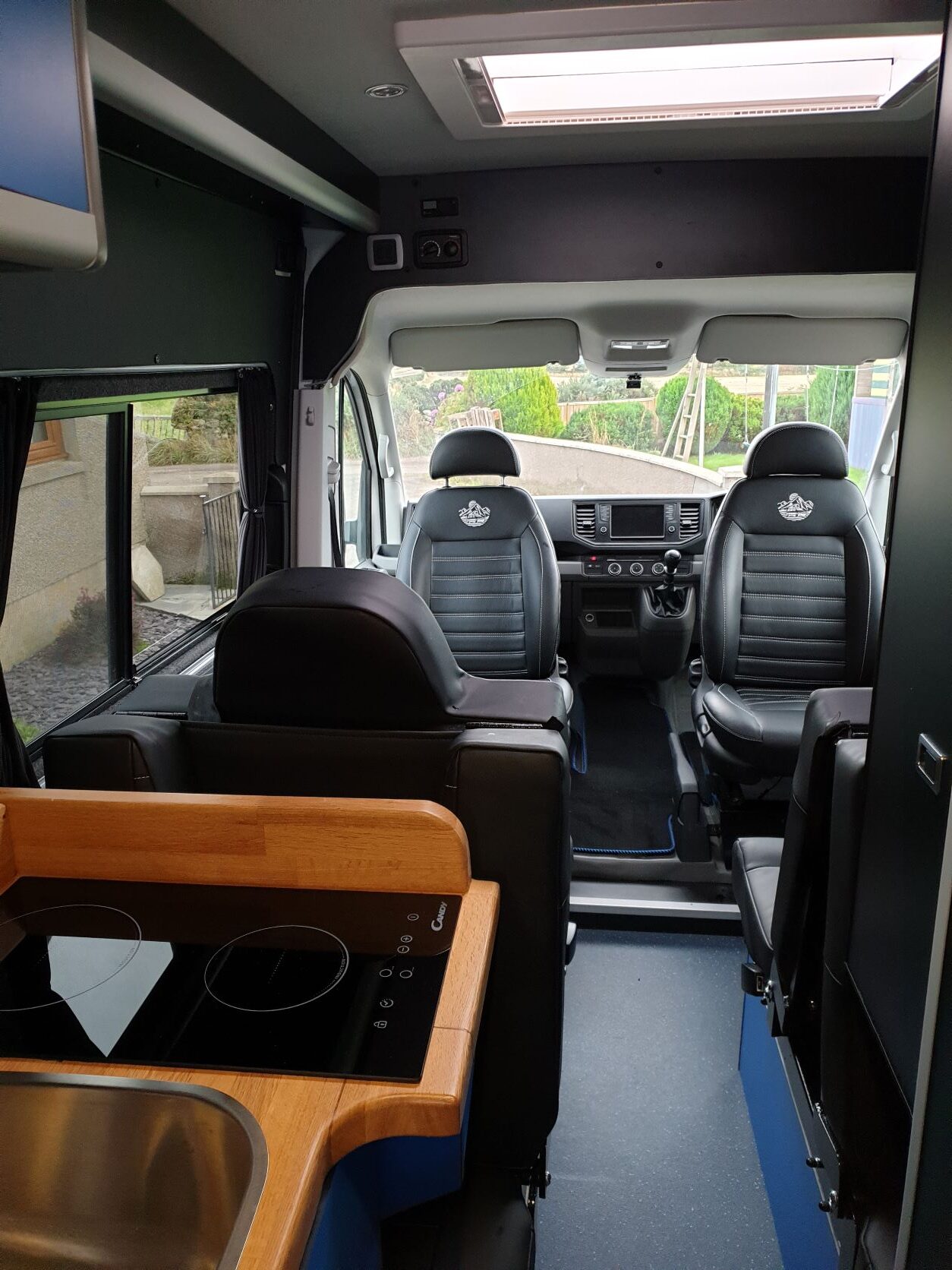 Front Seat from Bed